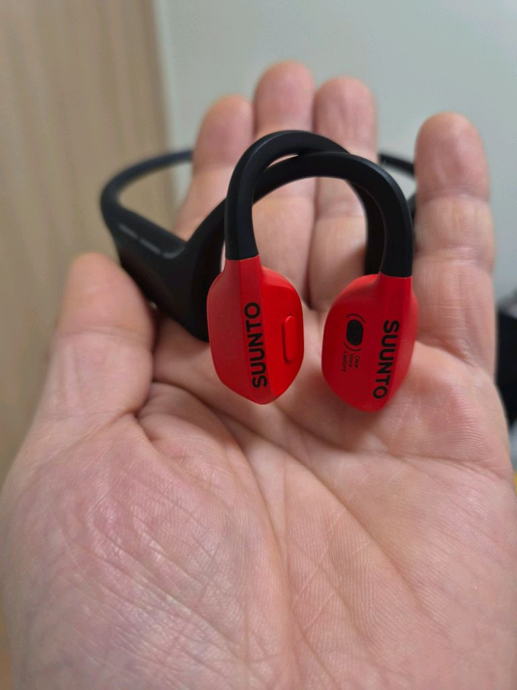 순토 윙 라바레드 골전도 블루투스 이어폰 이미지