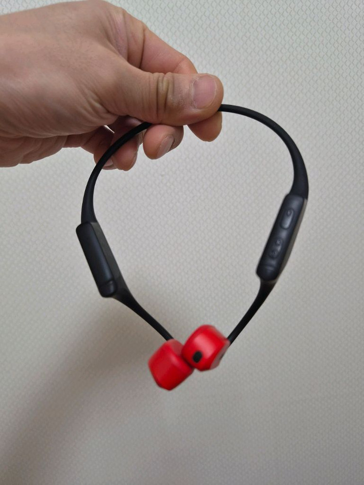 순토 윙 라바레드 골전도 블루투스 이어폰 이미지