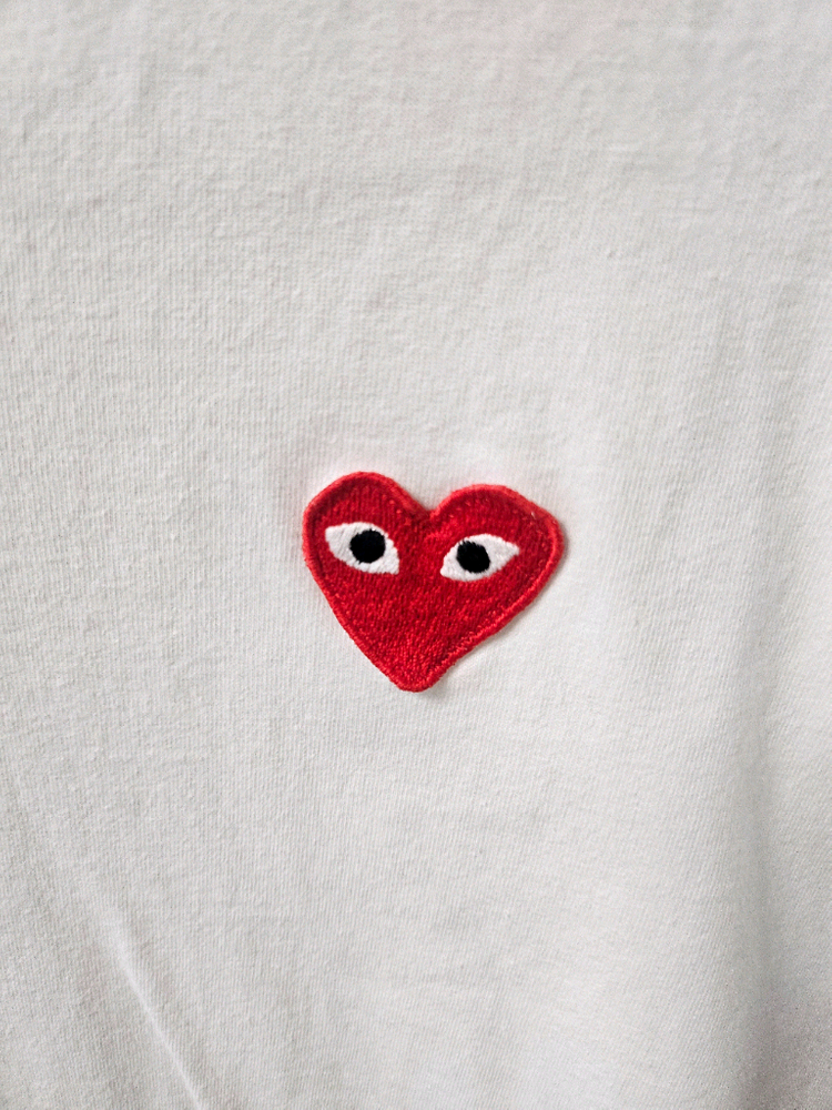 꼼데가르송 반팔 티셔츠s 이미지