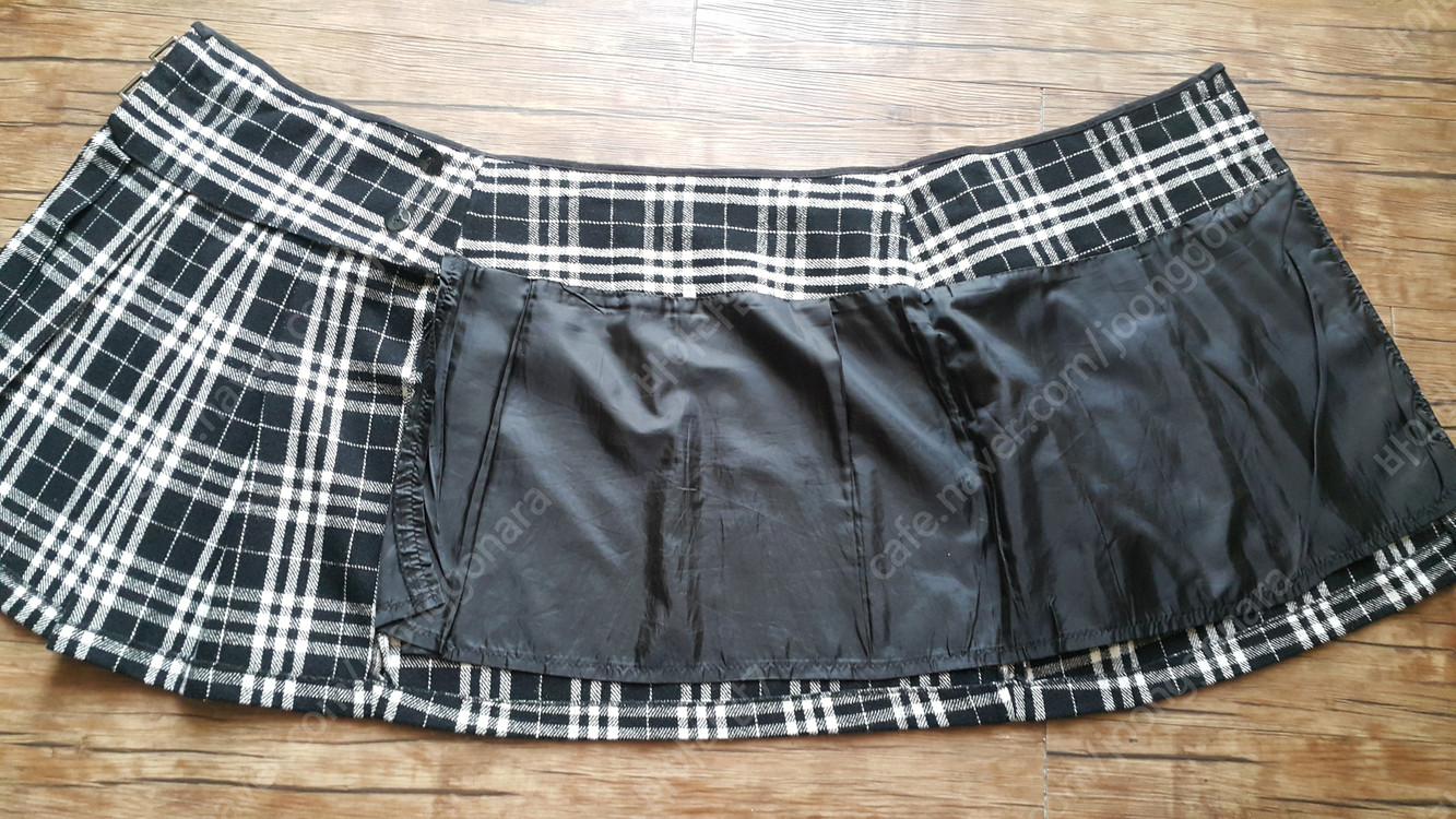 여성55 66 스커트 체크 오픈 이미지