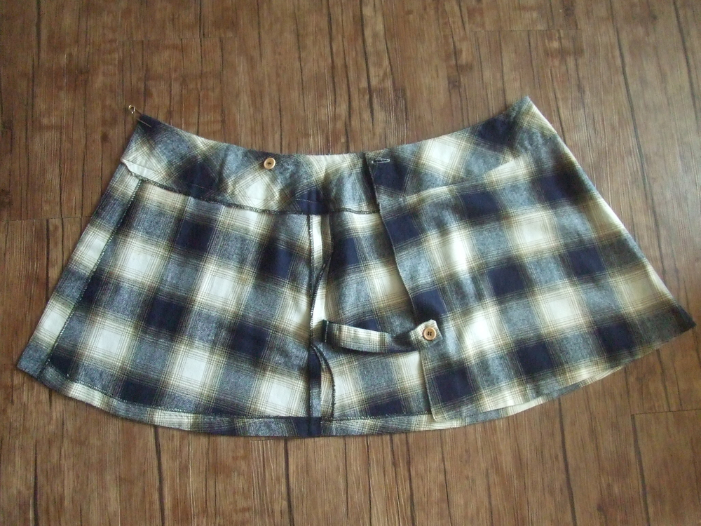 여성55 66 스커트 체크 오픈 이미지