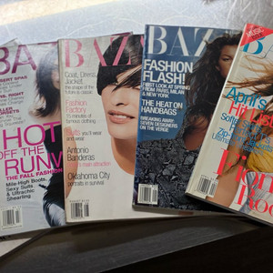 패션 잡지 2000년대 초반 미국판 BAZZAR/ NYLON 권당 5000원 이미지
