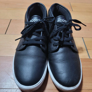 라꼬스테 남성 레더 스니커즈(270mm) 이미지