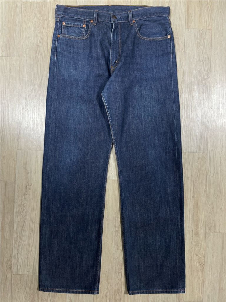 36) 90s 리바이스 512 레귤러핏 진청 데님팬츠(RRL&LVC&폴로) 이미지