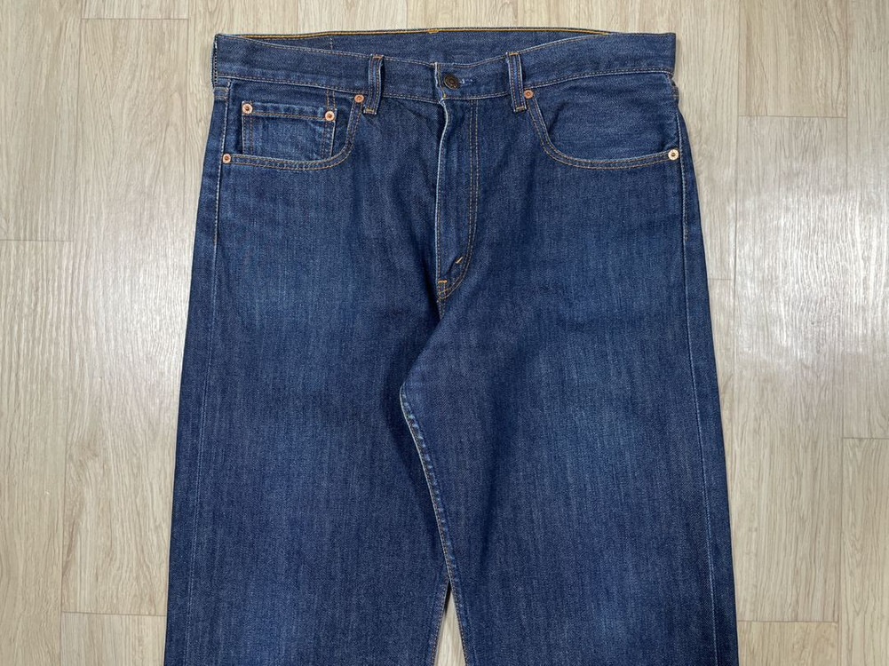 36) 90s 리바이스 512 레귤러핏 진청 데님팬츠(RRL&LVC&폴로) 이미지