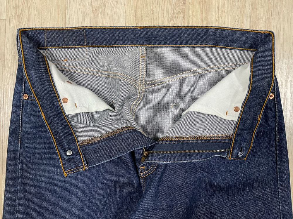 36) 90s 리바이스 512 레귤러핏 진청 데님팬츠(RRL&LVC&폴로) 이미지