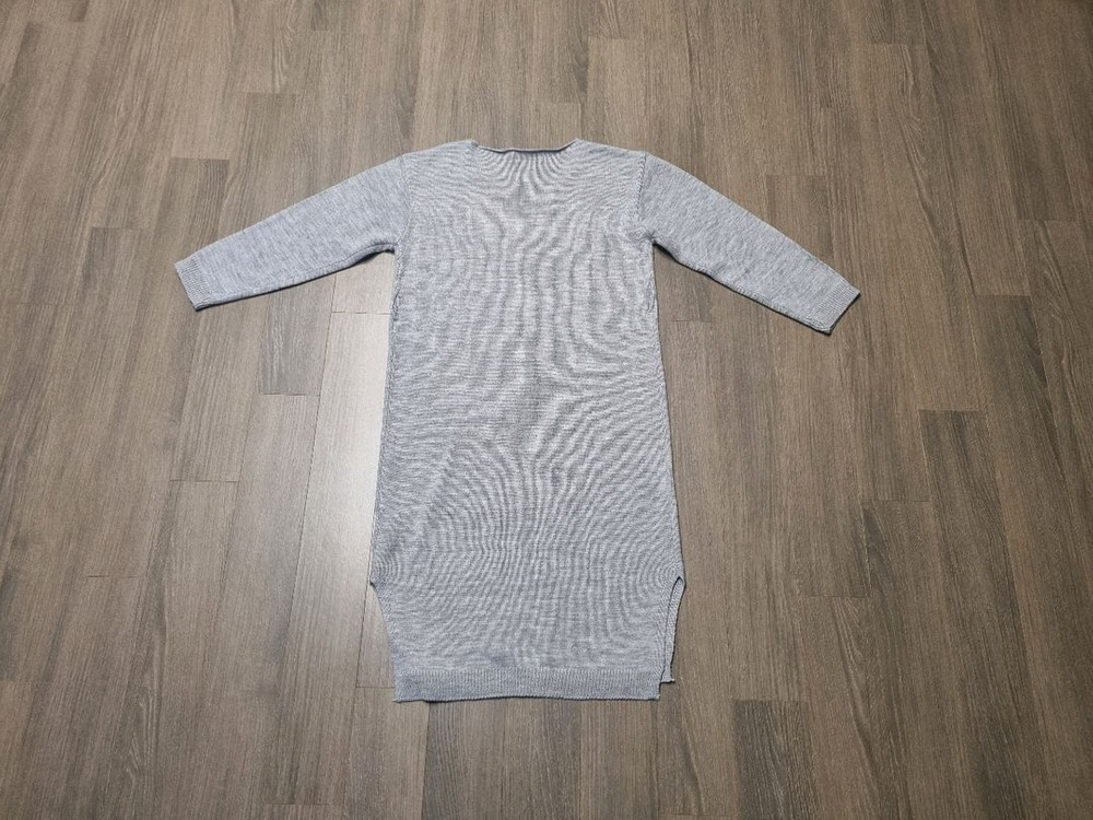 끄레아또레 여성 그레이 니트 롱원피스 66~77사이즈 이미지