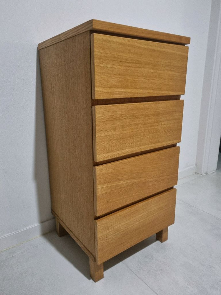 무인양품 물푸레나무 원목 서랍장 이미지