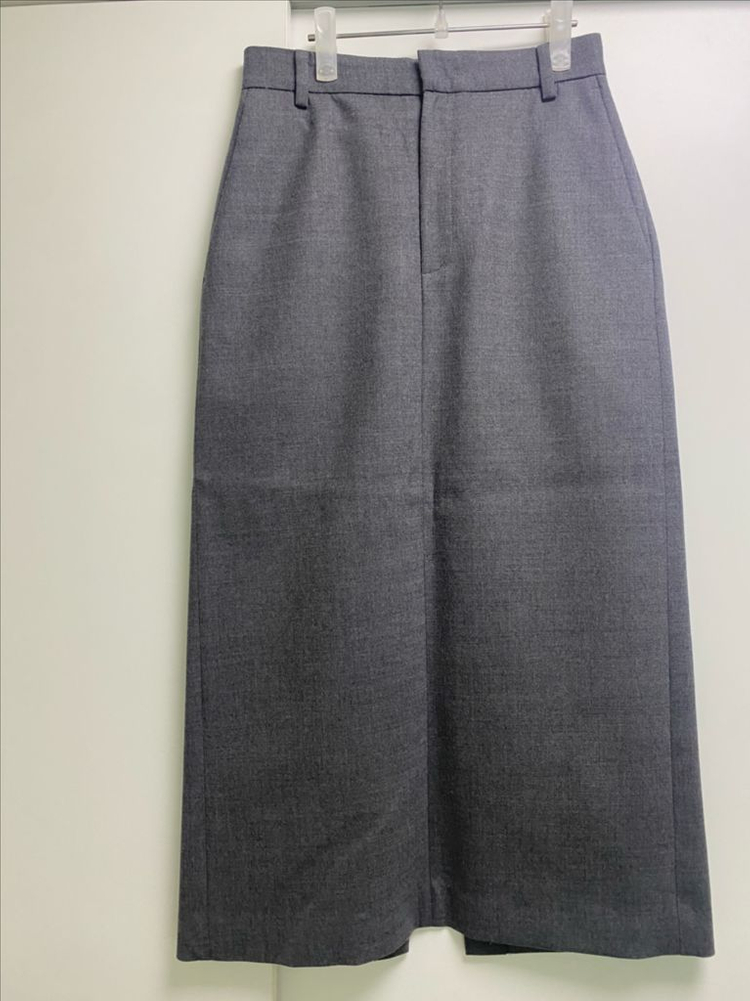 파사드패턴 타임리스 맥시 스커트 차콜 S 이미지