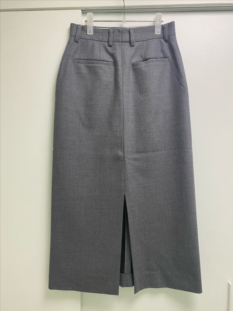 파사드패턴 타임리스 맥시 스커트 차콜 S 이미지