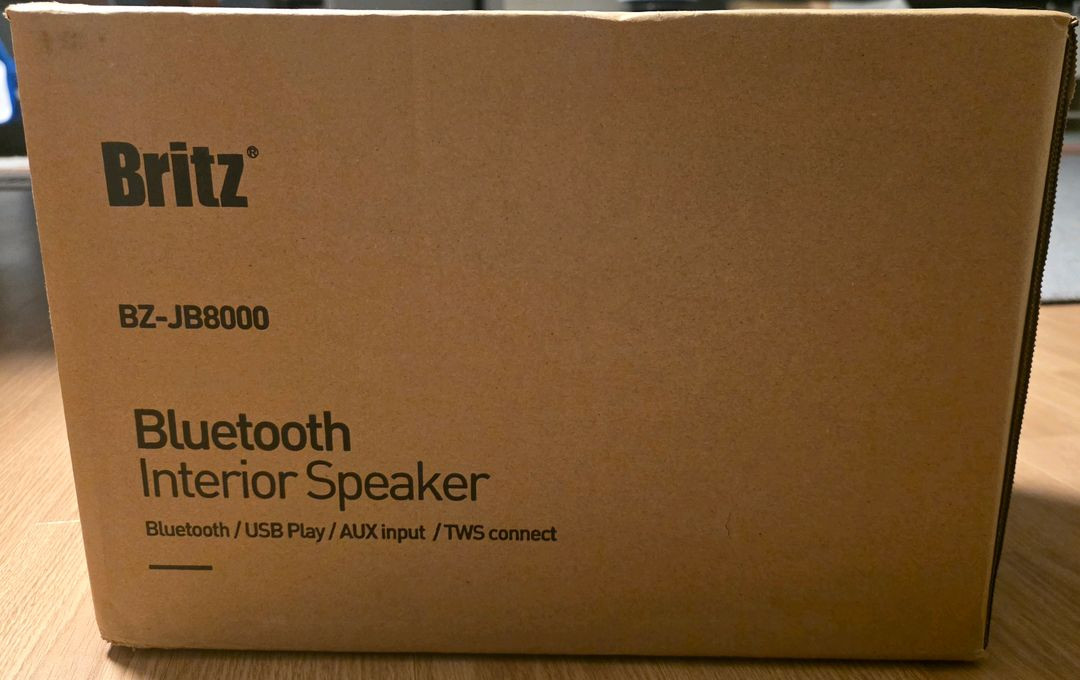 (새제품)브리츠 BZ-JB8000 다크그린 블루투스 스피커 이미지