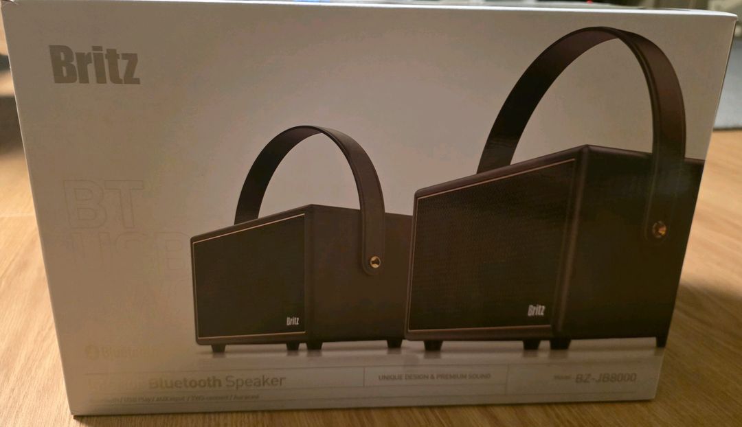 (새제품)브리츠 BZ-JB8000 다크그린 블루투스 스피커 이미지