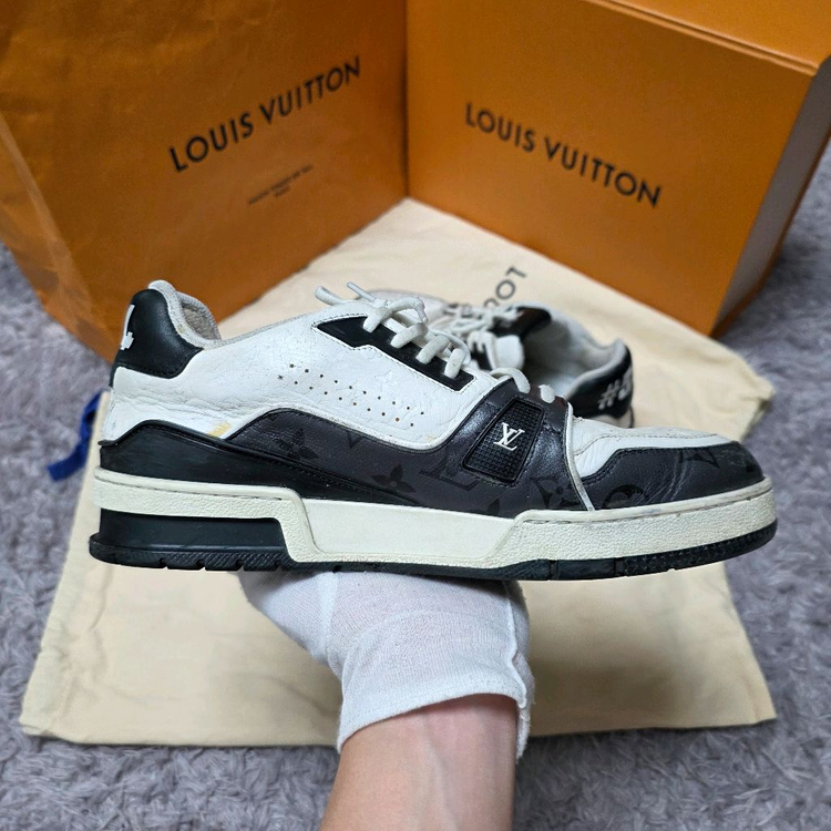 [클로젯][6.5]루이비통 LV 트레이너 #54 스니커즈 블랙 이미지