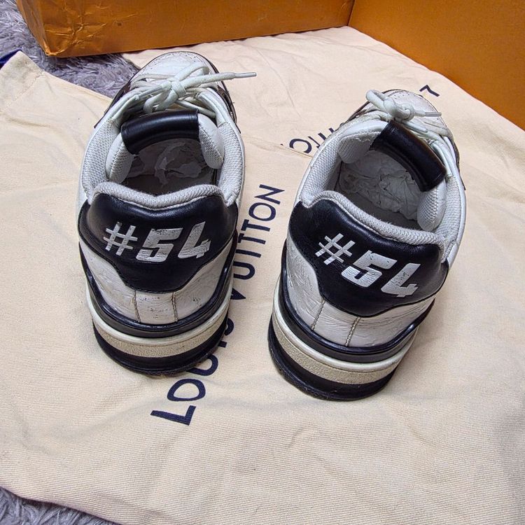 [클로젯][6.5]루이비통 LV 트레이너 #54 스니커즈 블랙 이미지