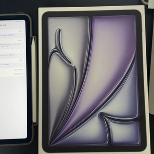 아이패드 에어 6세대 11인치 M2 스페이스 그레이 128기가 65만 S급 이미지