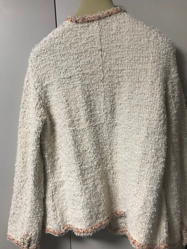 타임 트위드 니트 자켓 가디건 이미지