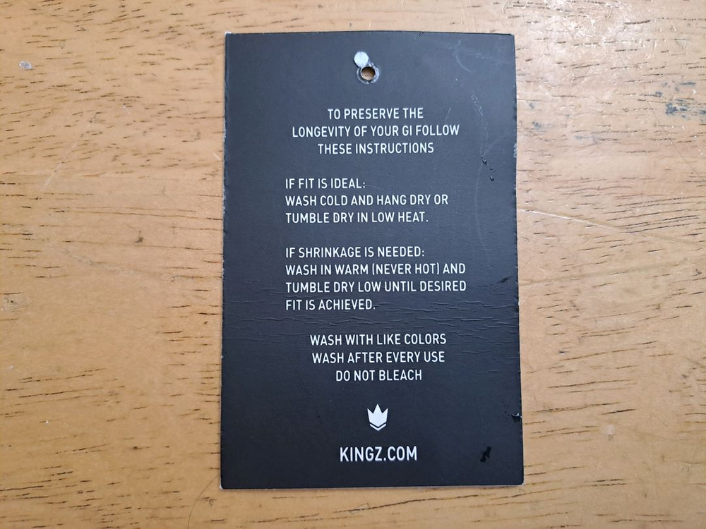 새상품) 블랭크 기모노 골드위브 550 주짓수 도복 이미지