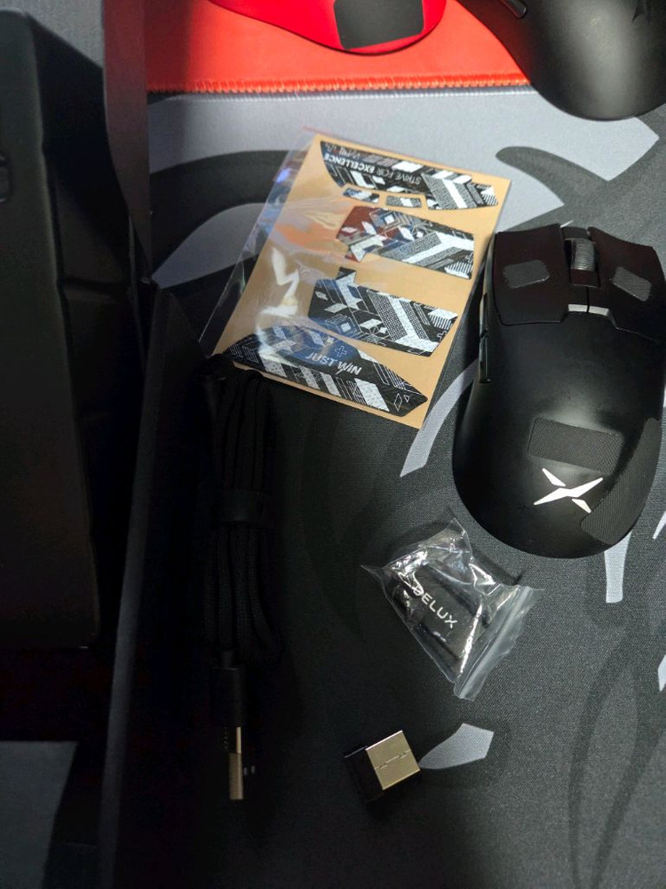 delux m800mini pro 바미니쉘 무선 마우스 이미지