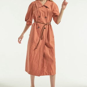 랑방컬렉션 트렌치스타일 원피스 이미지