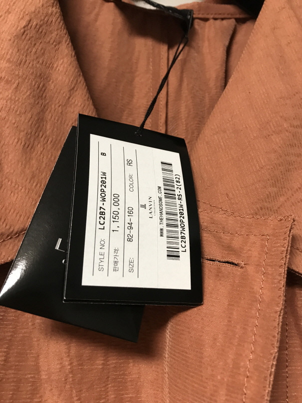 랑방컬렉션 트렌치스타일 원피스 이미지