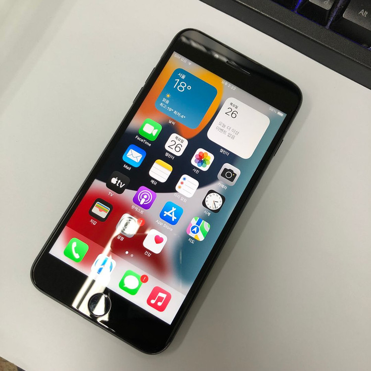 아이폰7플러스 128GB 매트블랙 중고폰 배터리100% 인스타 사진폰 레트로감성 카메라폰 211292 이미지