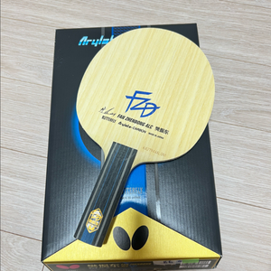버터플라이 탁구라켓 판젠동alc st그립 판매합니다 이미지