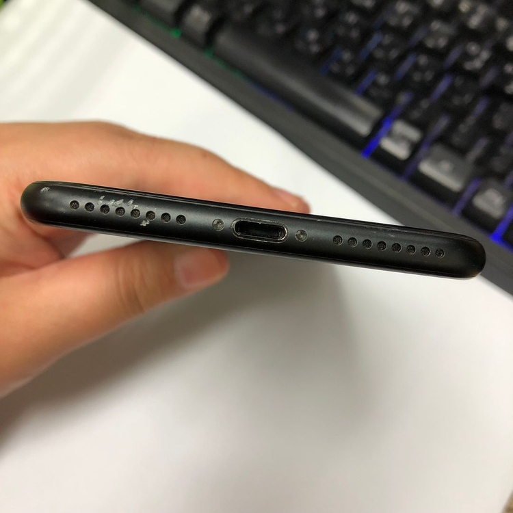 아이폰7플러스 128GB 매트블랙 중고폰 배터리91% 인스타 사진폰 카메라폰 레트로감성 139903 이미지