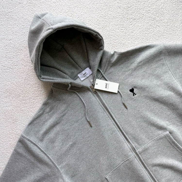 아미 뉴시즌 드 꾀흐 지퍼 스웨트 셔츠 이미지