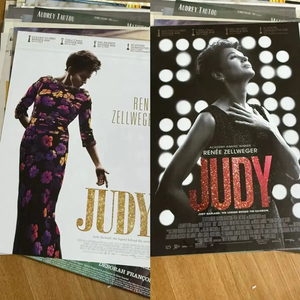 주디 포스터 2종 주디 갈란드 오즈의마법사 JUDY 아카데미 기획전 영화 이미지