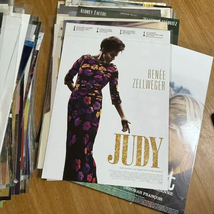 주디 포스터 2종 주디 갈란드 오즈의마법사 JUDY 아카데미 기획전 영화 이미지