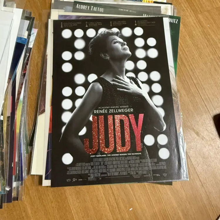 주디 포스터 2종 주디 갈란드 오즈의마법사 JUDY 아카데미 기획전 영화 이미지