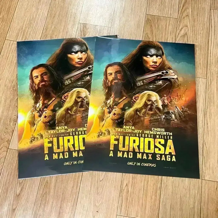 퓨리오사 매드맥스 사가 포스터 아트카드TTT 오리지널티켓 오티 영화굿즈 이미지