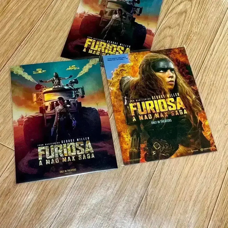 퓨리오사 매드맥스 사가 포스터 아트카드TTT 오리지널티켓 오티 영화굿즈 이미지