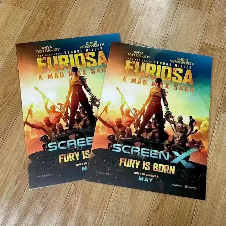 퓨리오사 매드맥스 사가 포스터 아트카드TTT 오리지널티켓 오티 영화굿즈 이미지