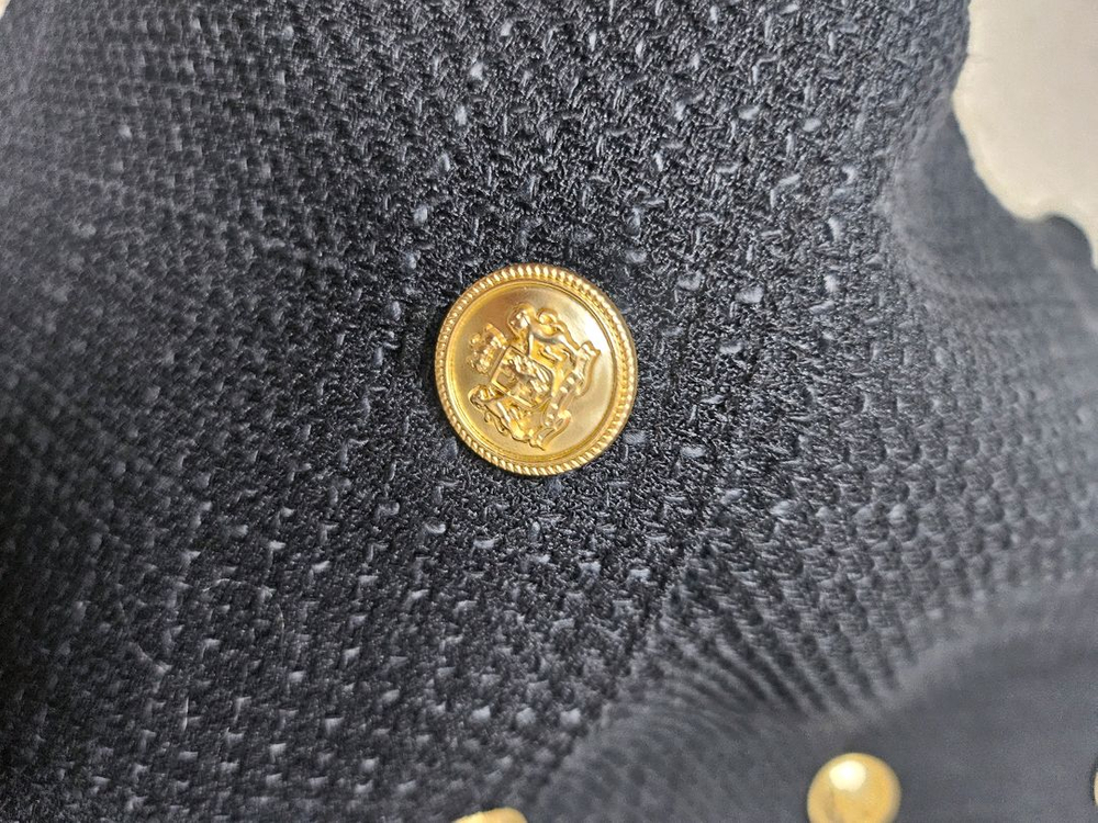 룩캐스트 트위드 반팔 자켓 블랙S 이미지