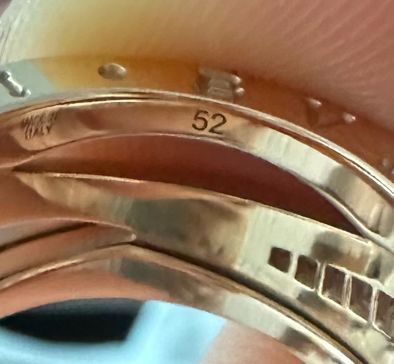 불가리 비제로원 다이아 반지 이미지