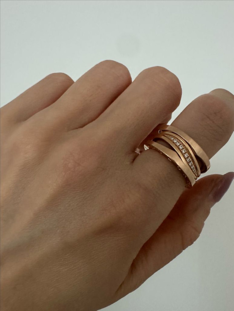 불가리 비제로원 다이아 반지 이미지