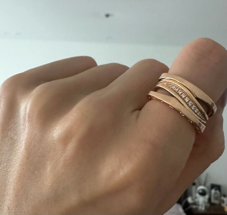 불가리 비제로원 다이아 반지 이미지