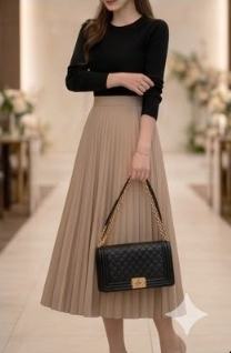 샤넬 라지 보이백 금장 체인 숄더백 이미지