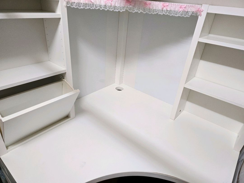 이케아 MICKE 미케 코너 워크스테이션 책상 이미지