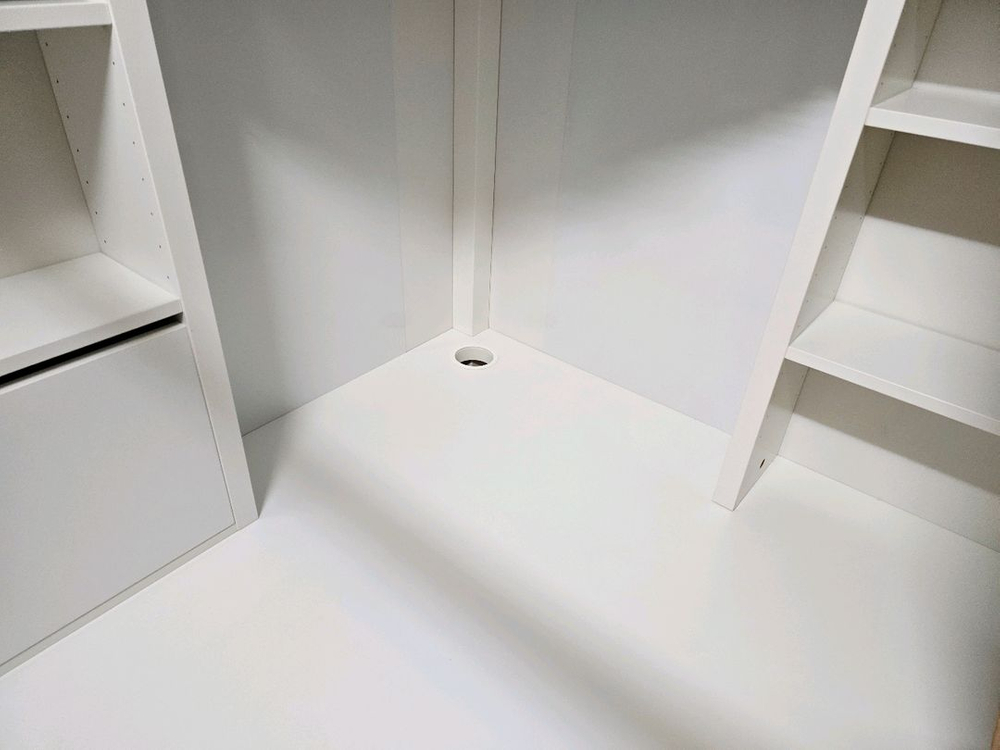 이케아 MICKE 미케 코너 워크스테이션 책상 이미지