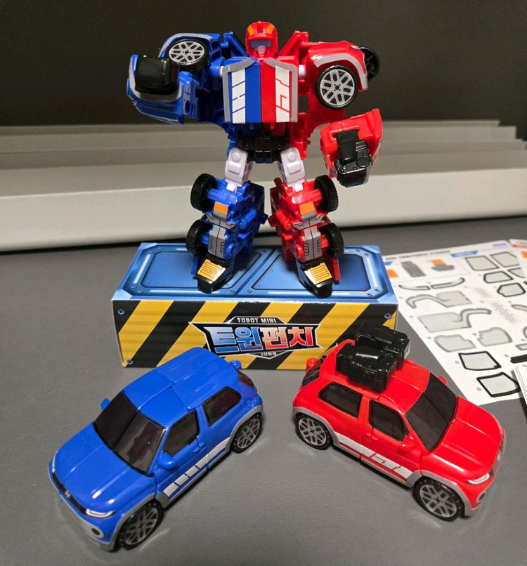 또봇 트윈펀치 미니!팝니다 이미지