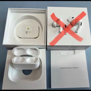 에어팟프로2-C타입 ㅡ본체만 박스,이어팁 포함 이미지