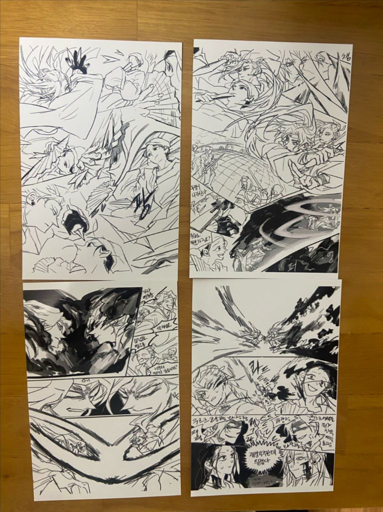 달려라 거지야 & 화산귀환 굿즈 이미지