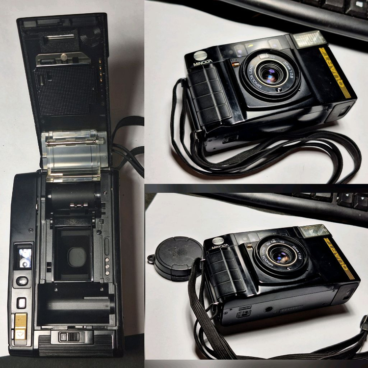 미놀타 AF-S Quartz Date 필름카메라 빈티지 로모 레트로 앤틱 인테리어 감성 필카 y2k 복고 클래식 이미지