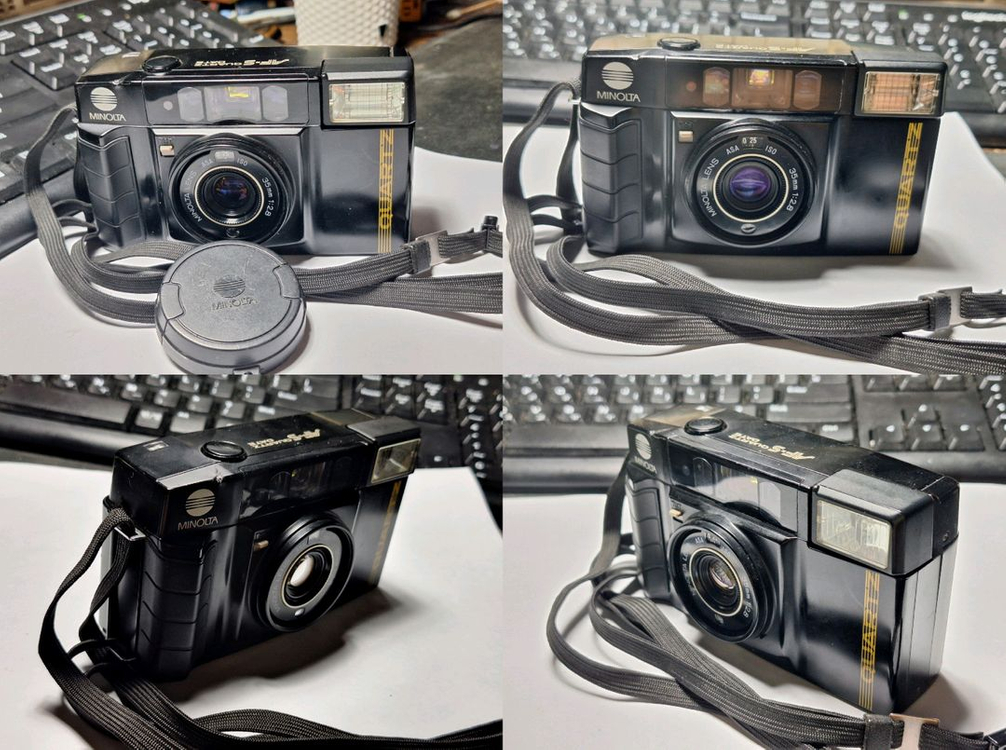 미놀타 AF-S Quartz Date 필름카메라 빈티지 로모 레트로 앤틱 인테리어 감성 필카 y2k 복고 클래식 이미지