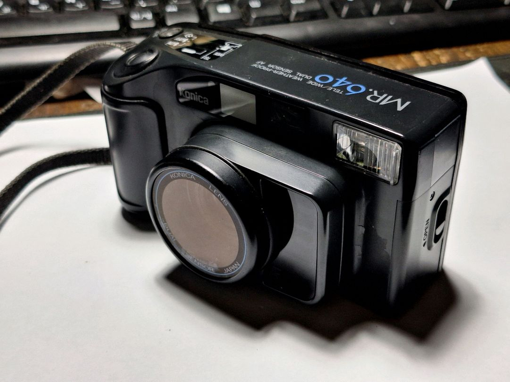 Konica MR.640 AF 방수 필름카메라/빈티지 레트로 로모 앤틱 y2k 일본 감성 필카 촬영 사진 이미지