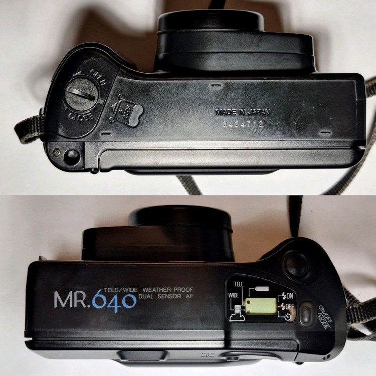 Konica MR.640 AF 방수 필름카메라/빈티지 레트로 로모 앤틱 y2k 일본 감성 필카 촬영 사진 이미지