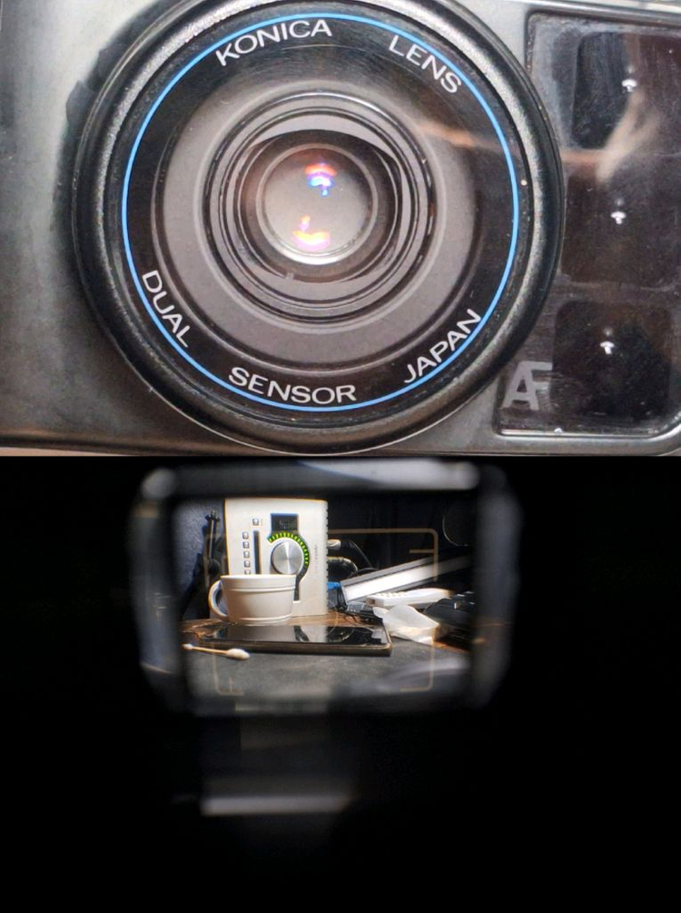 Konica MR.640 AF 방수 필름카메라/빈티지 레트로 로모 앤틱 y2k 일본 감성 필카 촬영 사진 이미지