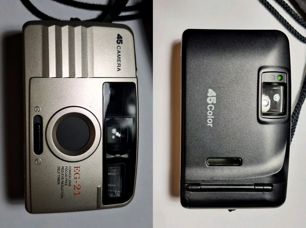 민트급/45 CAMERA EG-21 필름카메라 코니카 빈티지 레트로 로모 앤틱 y2k 일본 감성 필카 촬영 사진 이미지